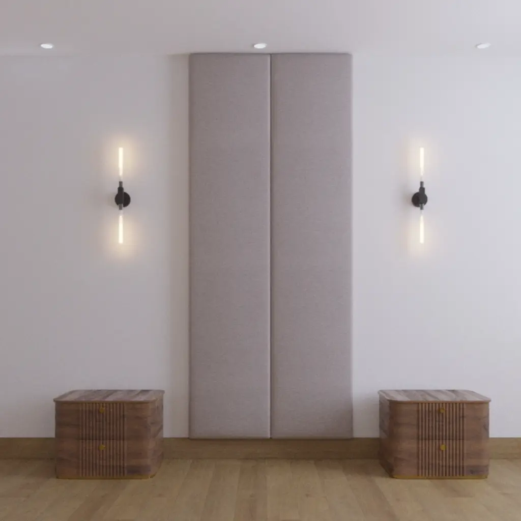 WALL FURNITURE PANELING CABECERA 240 x 52 BIGE INDIVIDUAL.webp