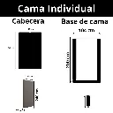 WALL FURNITURE PANELING CAMA 240 x 52 ISO INDIVIDUAL.webp