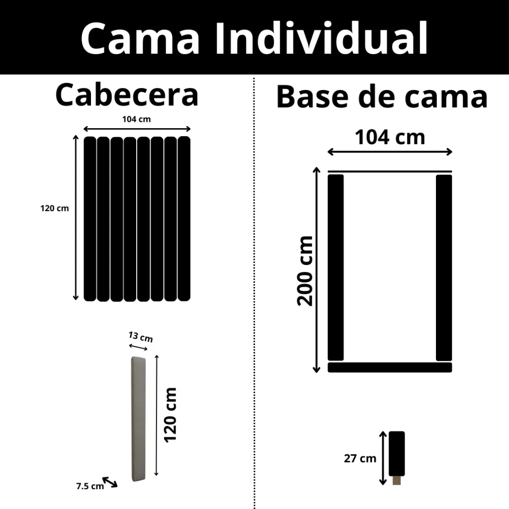 WALL FURNITURE PANELING CAMA ISO 120 x 13 INDIVIDUAL.webp