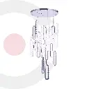 Lámpara colgante 2CLAT124