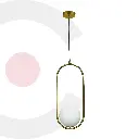 Lámpara colgante 2CLDI09