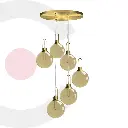 Lámpara colgante 2CLDI38