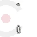 Lámpara colgante 2CLTP676