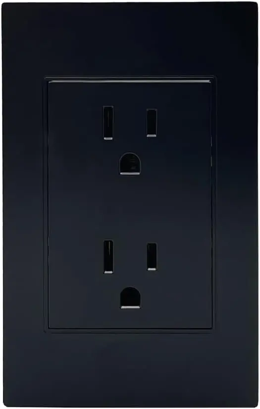 Tapa con 2 Enchufes para panel MODERN LUXURY. Agregale funcionalidad a tu cabecera y olvidate de los enchufes dificiles de accesar. Éste accesorio solo se puede comprar al momento de la fabricación de tu recamara.