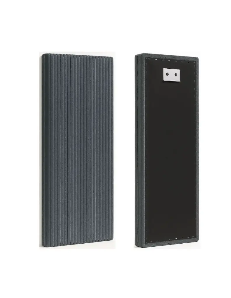 Paneles MODERN LUXURY VIXY de 120 cm de altura acanalado estilo peluche suave al tacto