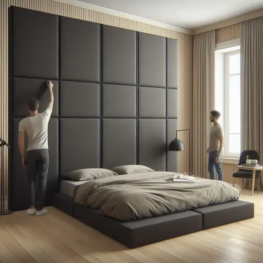 Servicio de instalación de paneles de tapicería