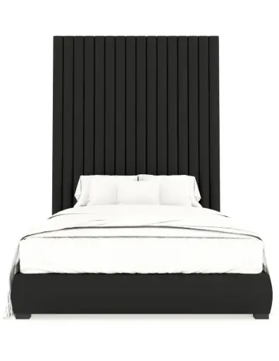 WALL FURNITURE PANELING® Beds 240, Cama de diseño con Cabecera 15 de tapicería de Calidad Superior + Base de cama Reforzado con angulos de Acero + Somier de Alta Resistencia 