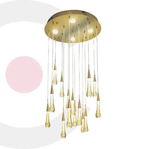 Lámpara colgante 2CLAT44