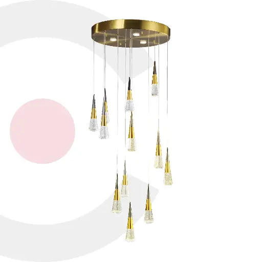 Lámpara colgante 2CLAT63