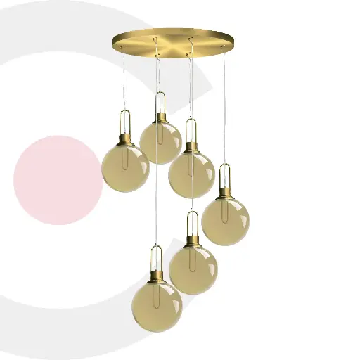 Lámpara colgante 2CLDI38