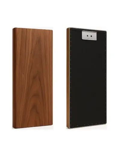 Paneles MODERN LUXURY NOGAL AMERICANO de 120 cm de altura y enchapado de madera natural